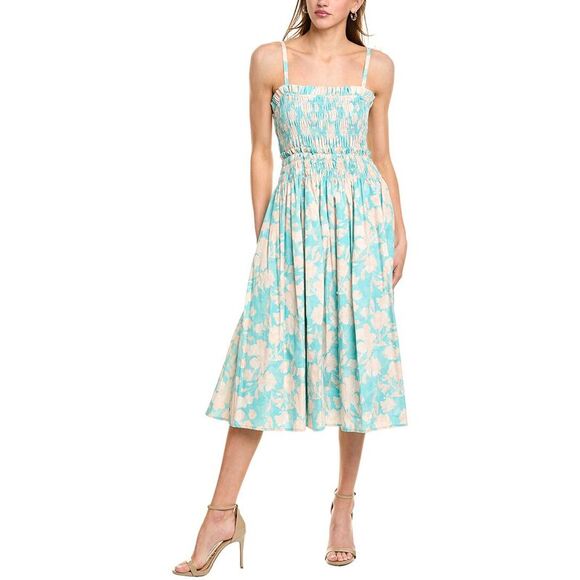 Hutch WomensAshley Midi Dress Blue